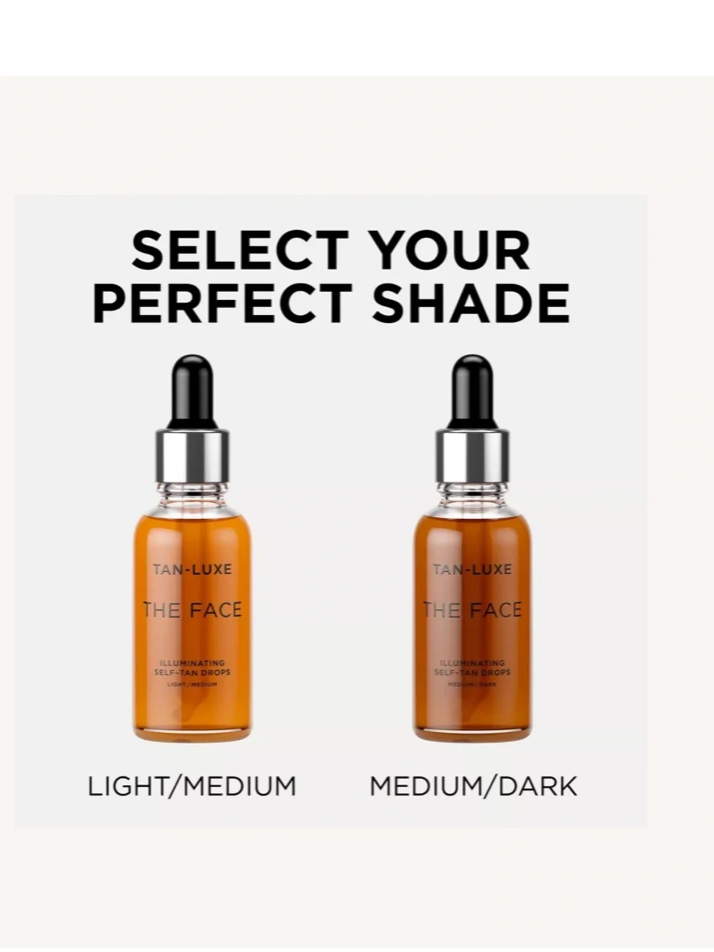The Face Illuminating Self-Tan Drops - Medium/Dark